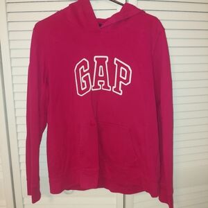 GAP Vibrant Red Pullover Hoodie
